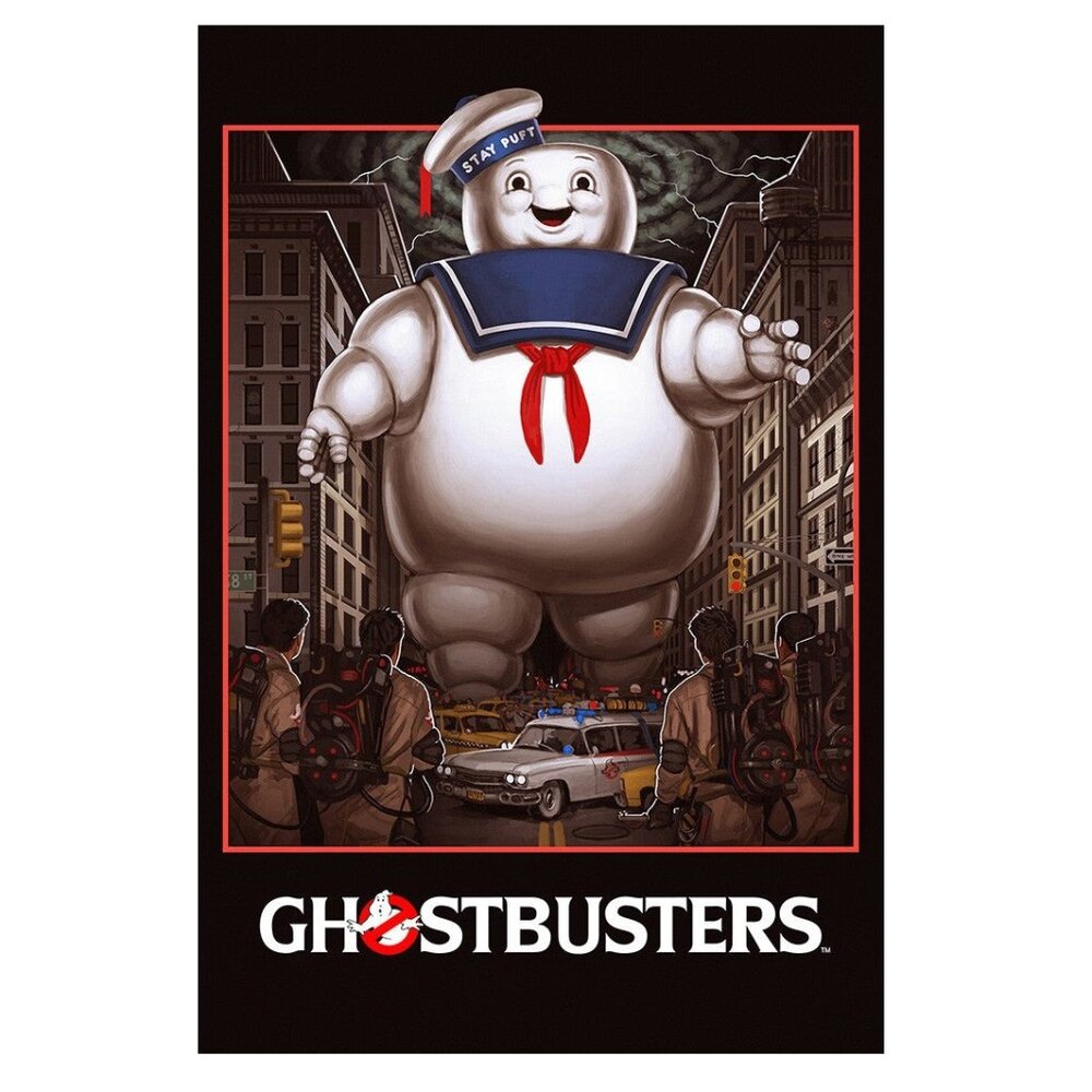 Ghostbusters Movie Fan Art Poster 166